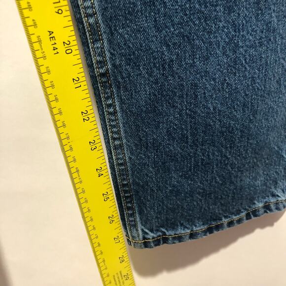 Everlane The Curvy 90s Cheeky Straight Jeans Washed Blue Size 33 - Picture 5 of 8